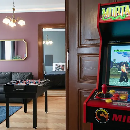 Spacious Xbox, Cinema & Foosball In